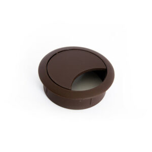 Passe-câble plastique 60mm brun