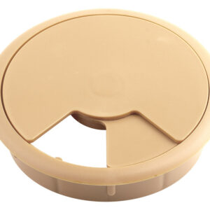 Passe-câble plastique 80mm bouleau/érable