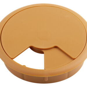 Passe-câble plastique 80mm  hetre