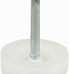 Patin glisseur pour pied de meuble cloué O15mm neutral