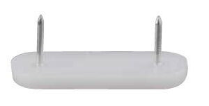 Patin glisseur pour pied de meuble double neutral