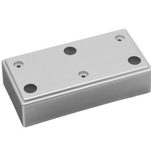 Pied de meuble 6838-120x60mm chrome satiné