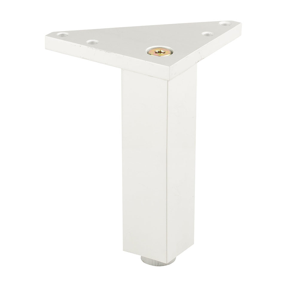 Pied de meuble FA002 120 mm réglable chrome mat