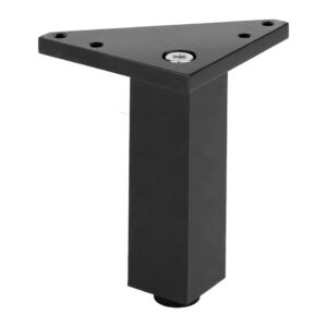 Pied de meuble FA002 120 mm réglable noir mat