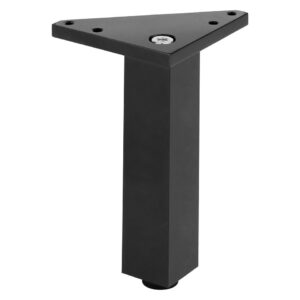 Pied de meuble FA002 150 mm réglable noir mat