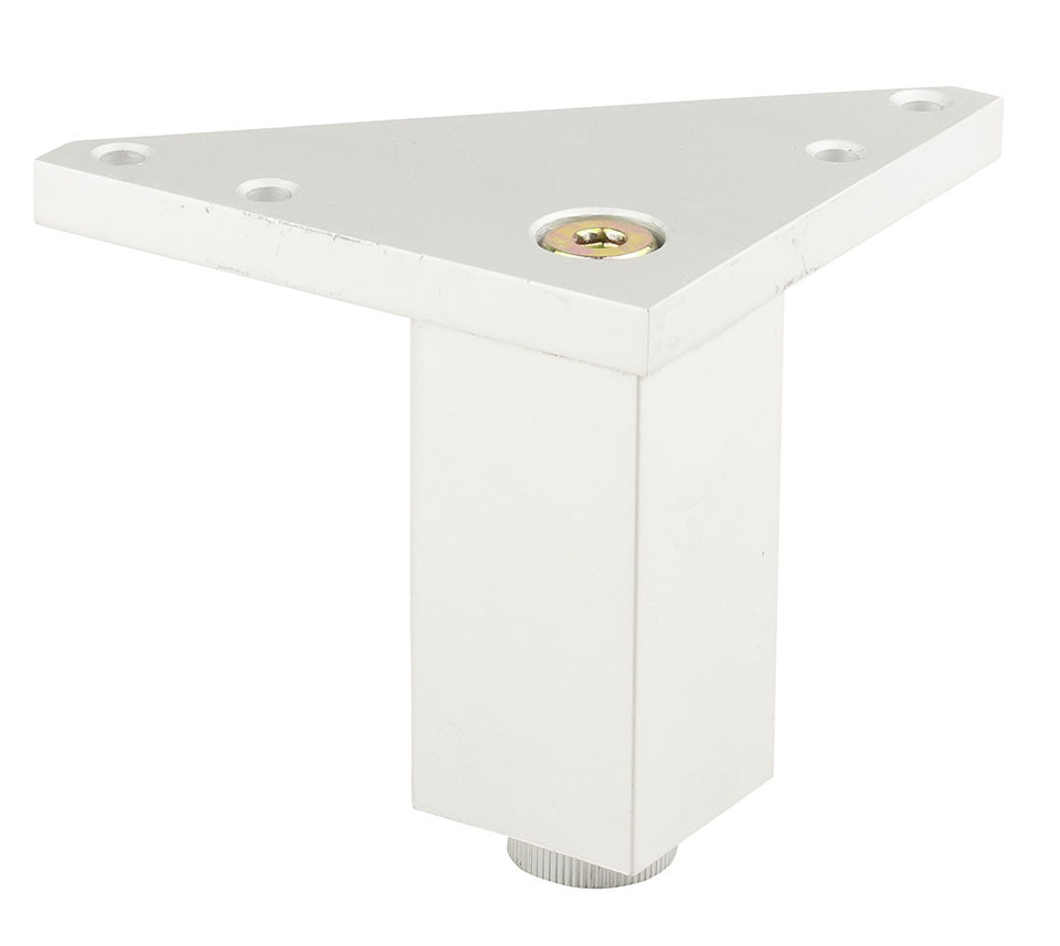 Pied de meuble FA002 75 mm réglable chrome mat