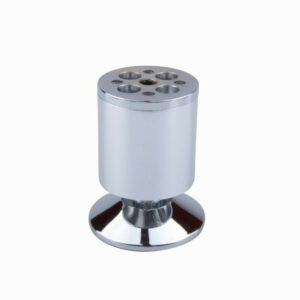 Pied de meuble FA003 80 mm réglable chrome mat/brillant