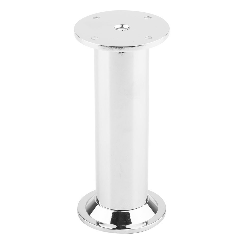 Pied de meuble FA004 120 mm réglable chrome brillant