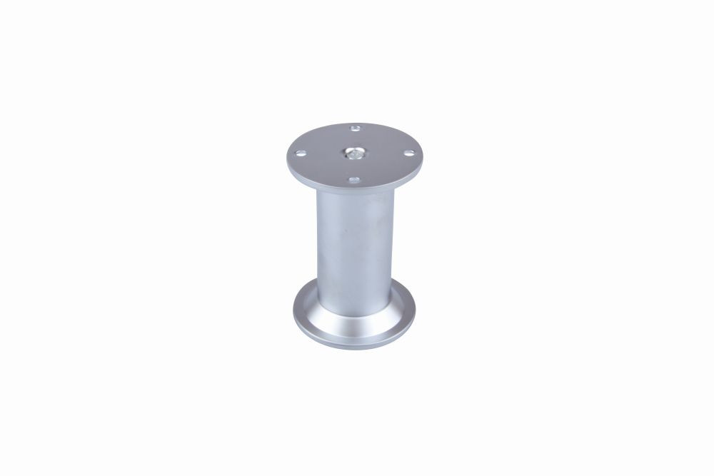 Pied de meuble FA004 80 mm réglable chrome mat