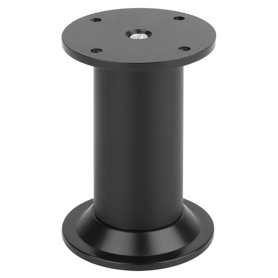 Pied de meuble FA004 80 mm réglable noir mat
