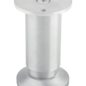 Pied de meuble FA005 100 mm réglable alu brossé