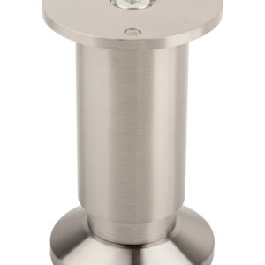 Pied de meuble FA005 120 mm réglable imitation inox