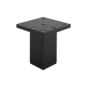 Pied de meuble FA006 80mm noir mat