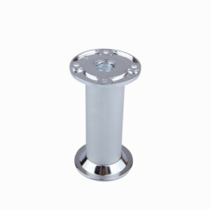Pied de meuble FA007 100 mm réglable chrome mat/brillant