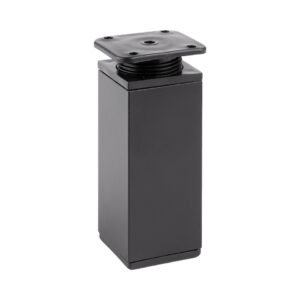 Pied de meuble FA009 100 mm réglable noir mat