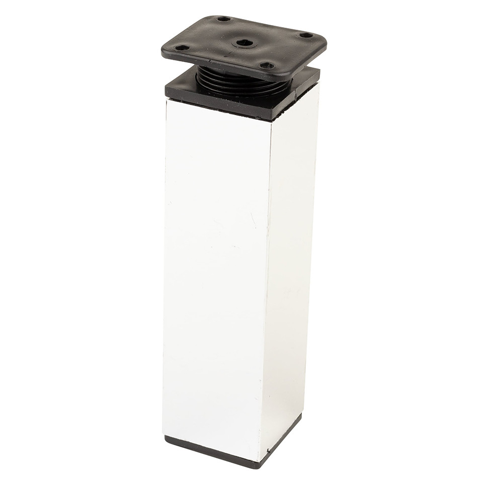 Pied de meuble FA009 150 mm réglable chrome brillant