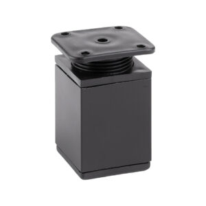 Pied de meuble FA009 60 mm réglable noir mat