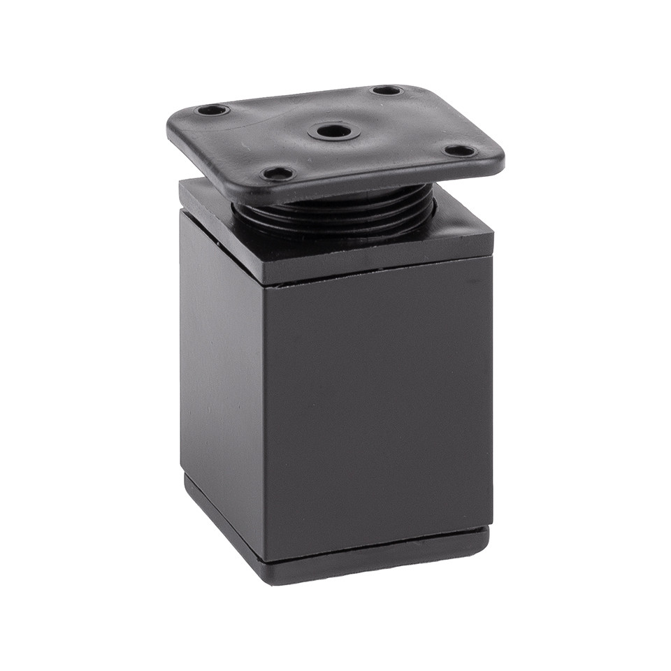 Pied de meuble FA009 60 mm réglable noir mat