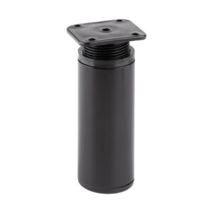 Pied de meuble FA010 100 mm réglable noir mat