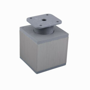 Pied de meuble FA012 150 mm réglable imitation inox