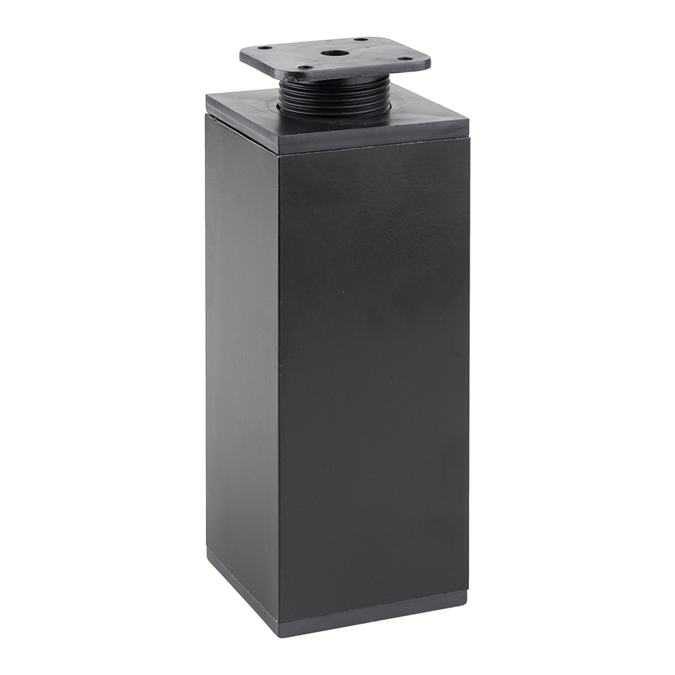 Pied de meuble FA012 150 mm réglable noir mat