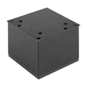 Pied de meuble FA013 60mm noir mat