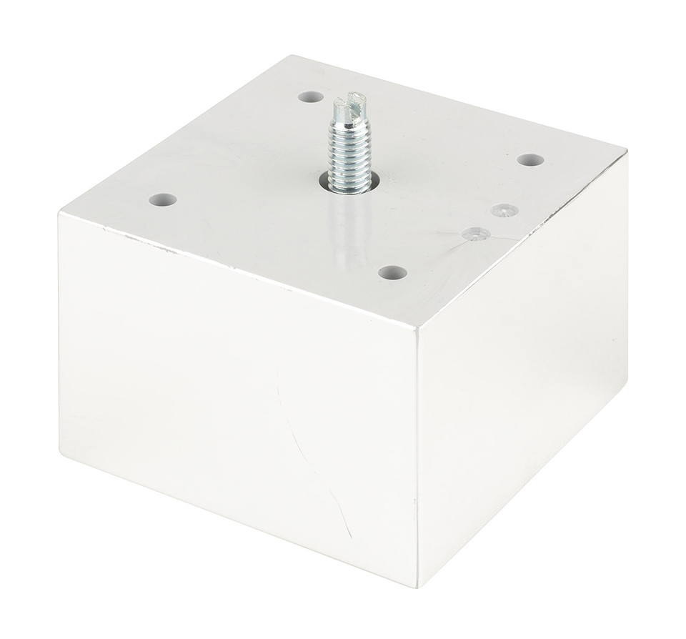 Pied de meuble FP002 50mm chrome brillant
