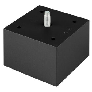 Pied de meuble FP002 50mm noir mat