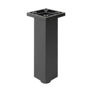 Pied de meuble FP003 120 mm réglable noir mat