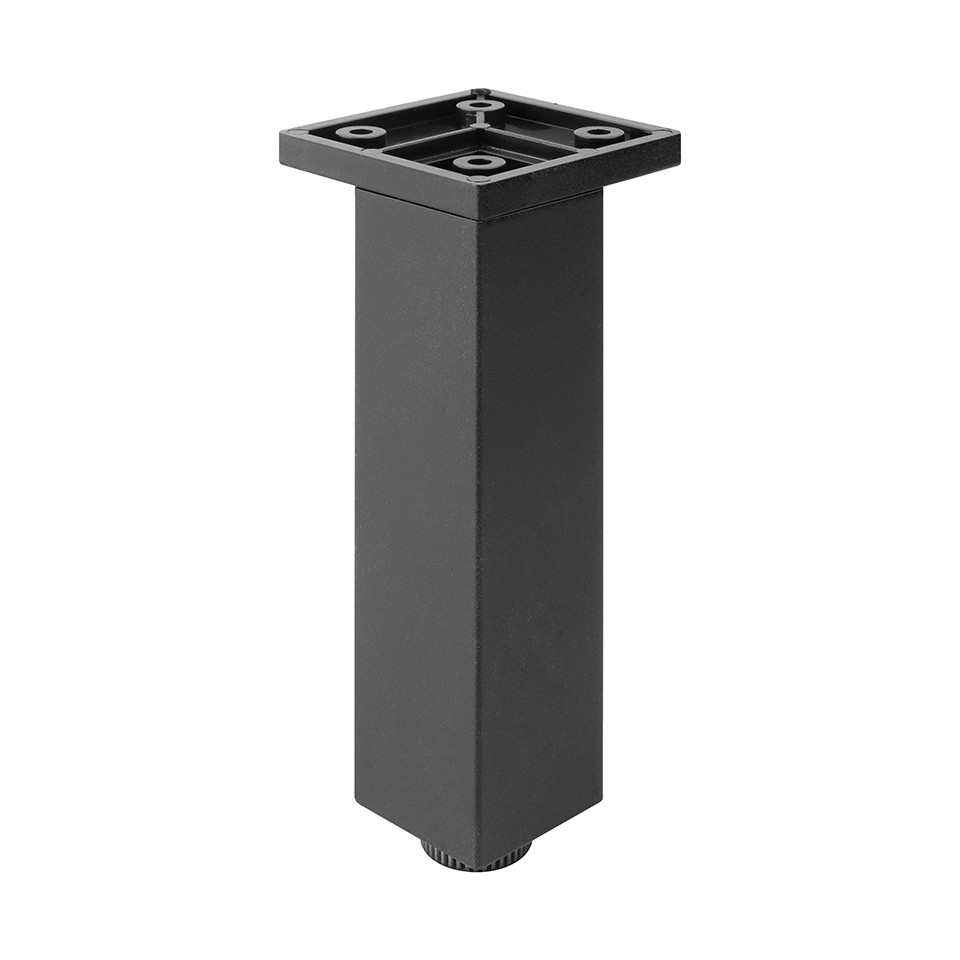 Pied de meuble FP003 120 mm réglable noir mat