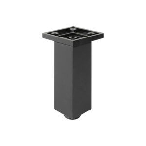 Pied de meuble FP003 80 mm réglable noir mat