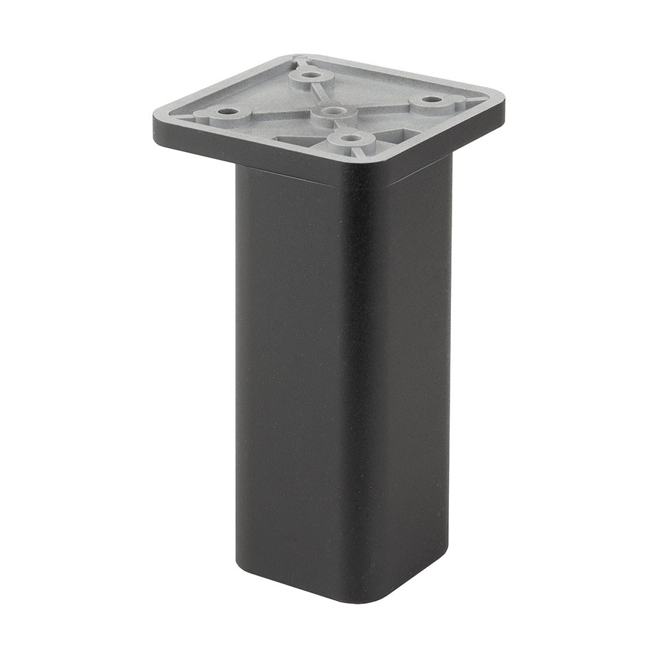 Pied de meuble FP005 100 mm réglable noir mat