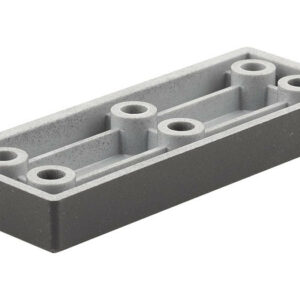 Pied de meuble FP007 10mm noir mat