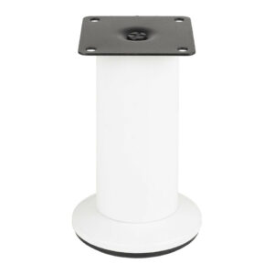 Pied de meuble FS001 100 mm réglable blanc brillant