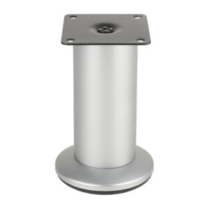 Pied de meuble FS001 100 mm réglable chrome mat