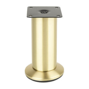 Pied de meuble FS001 120 mm réglable or brillant