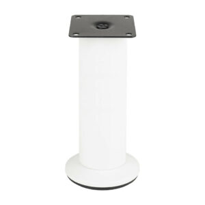 Pied de meuble FS001 150 mm réglable blanc brillant