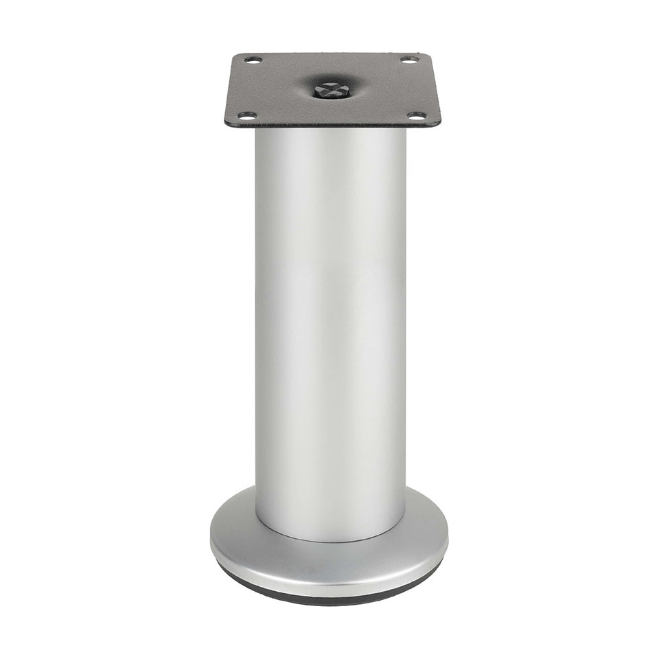 Pied de meuble FS001 150 mm réglable chrome mat