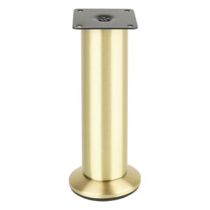 Pied de meuble FS001 200 mm réglable doré brossé