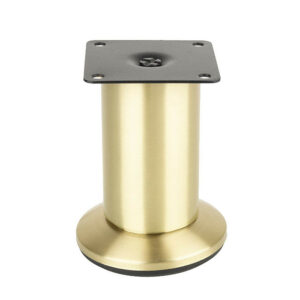 Pied de meuble FS001 80 mm réglable or brossé