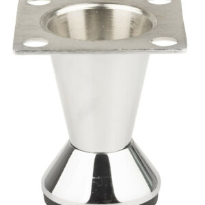Pied de meuble FS002 50 mm réglable chrome brillant