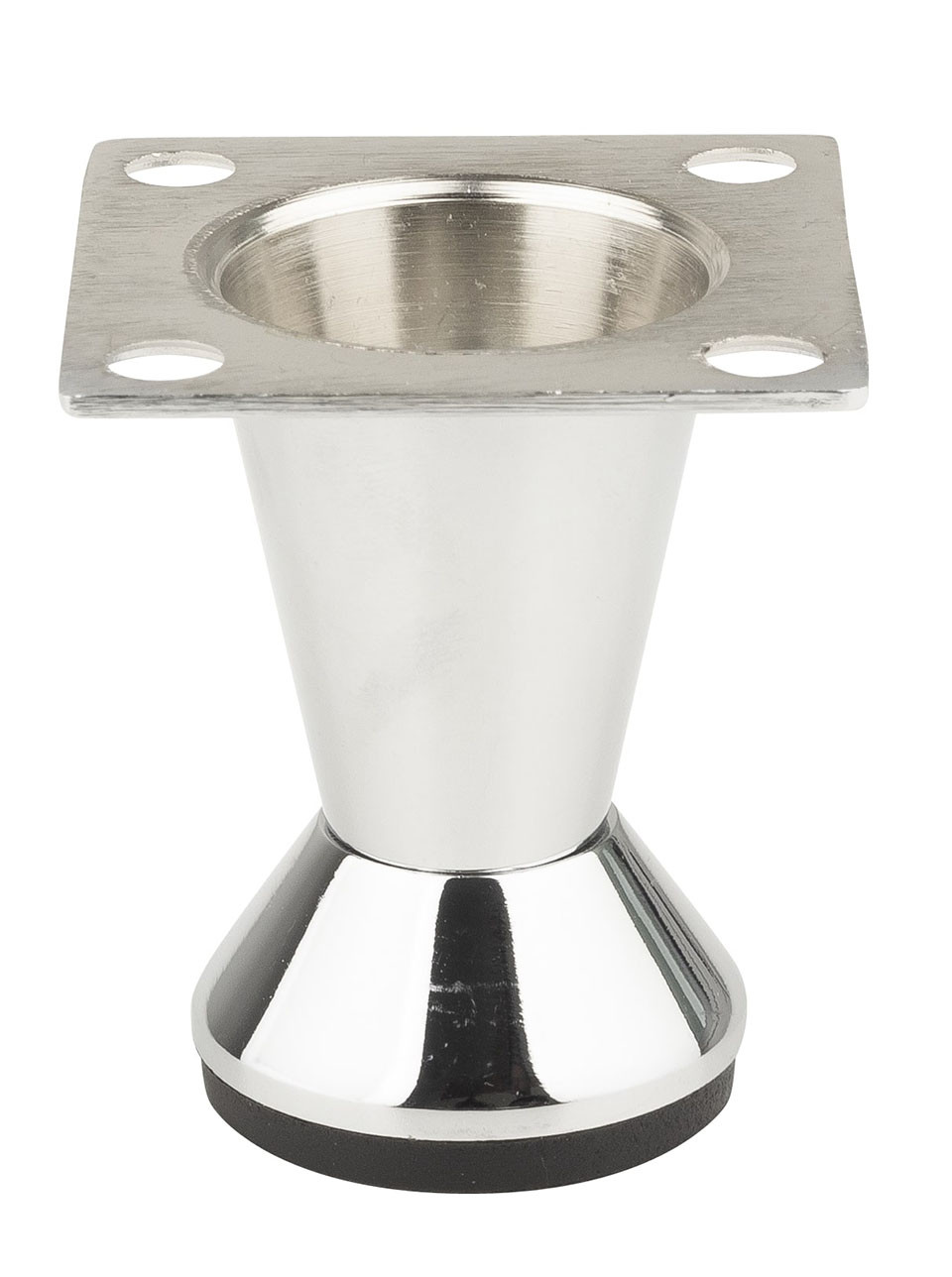 Pied de meuble FS002 50 mm réglable chrome brillant