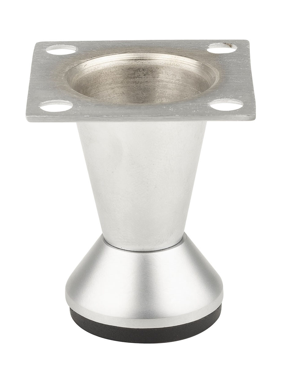 Pied de meuble FS002 50 mm réglable chrome mat