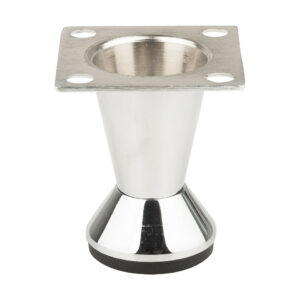 Pied de meuble FS002 80 mm réglable chrome brillant