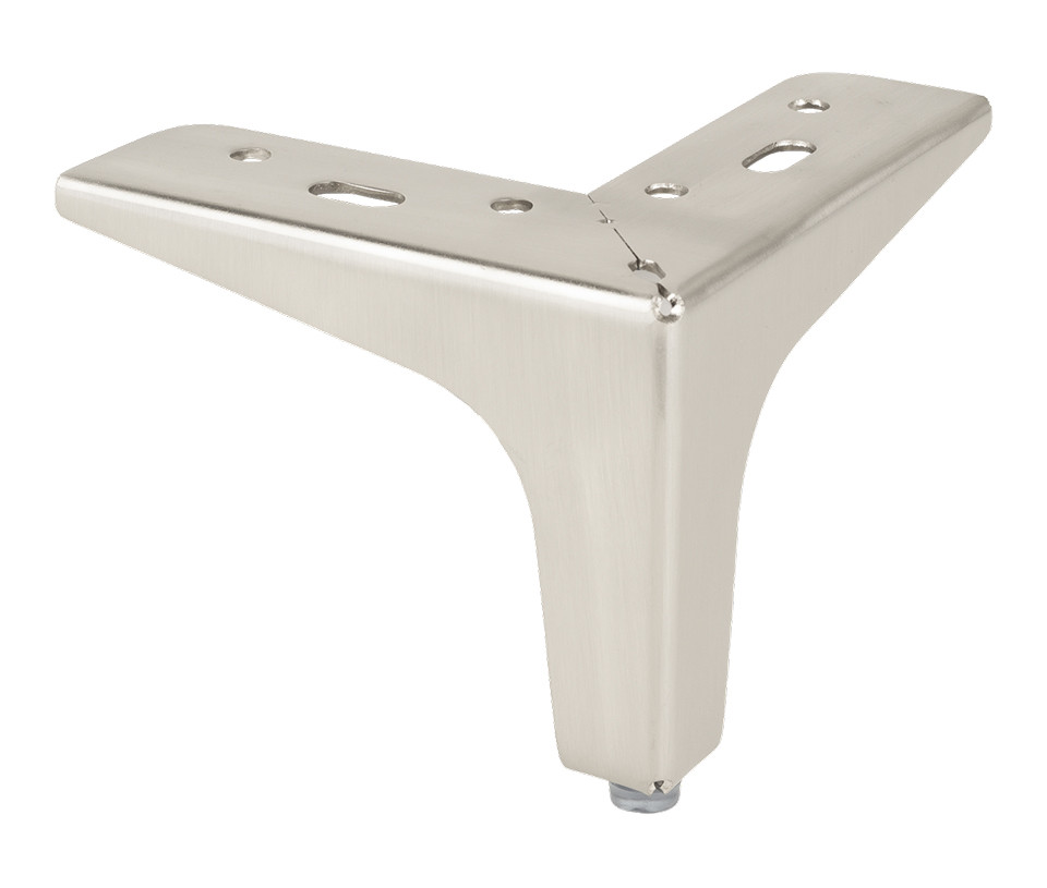 Pied de meuble FS003 130mm imitation inox