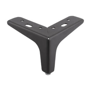 Pied de meuble FS003 130mm noir mat