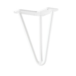 Pied de meuble FS004 175mm blanc brillant