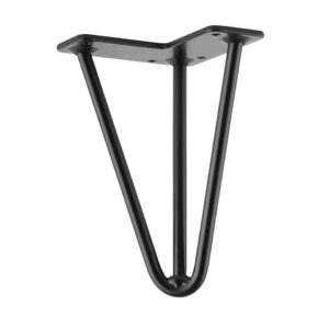 Pied de meuble FS004 175mm noir mat