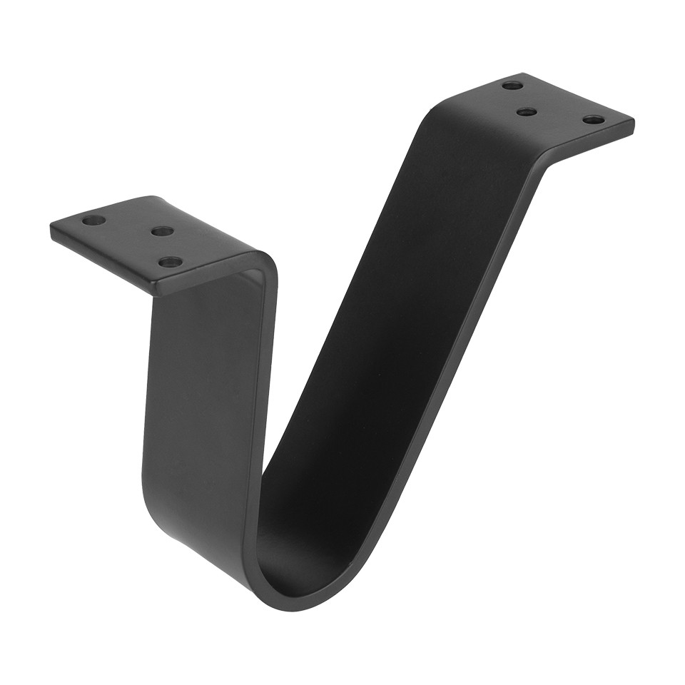 Pied de meuble FS008 120mm noir mat
