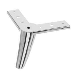 Pied de meuble FS009 115mm chrome brillant